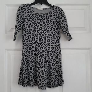 Crazy 8 leopard print girls dress